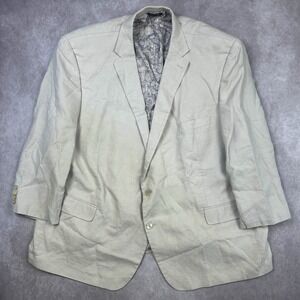 Ralph Lauren Light Beige Linen Blend Men's Blazer